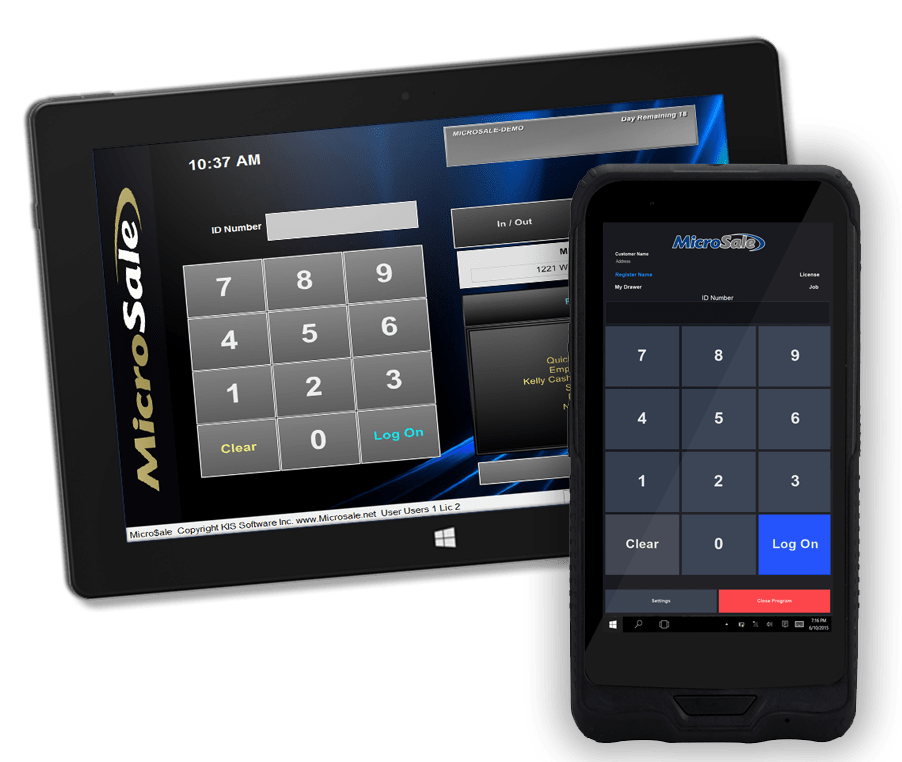 Tableside Ordering MicroSale POS Systems